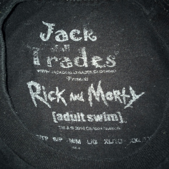 SOLD- Rick and Morty Licensed T-shirt (Mens- Med) - Picture 2 of 2